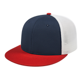 Cap America Custom Logo Hat - Flexfit® Performance Trucker Mesh Back Cap i8501