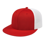 Cap America Custom Logo Hat - Flexfit® Performance Trucker Mesh Back Cap i8501