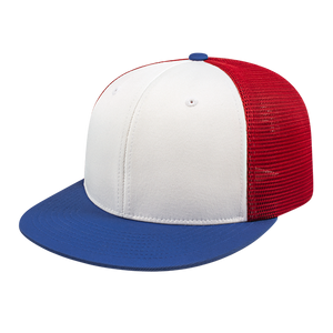 Cap America Custom Logo Hat - Flexfit® Performance Trucker Mesh Back Cap i8501 - 