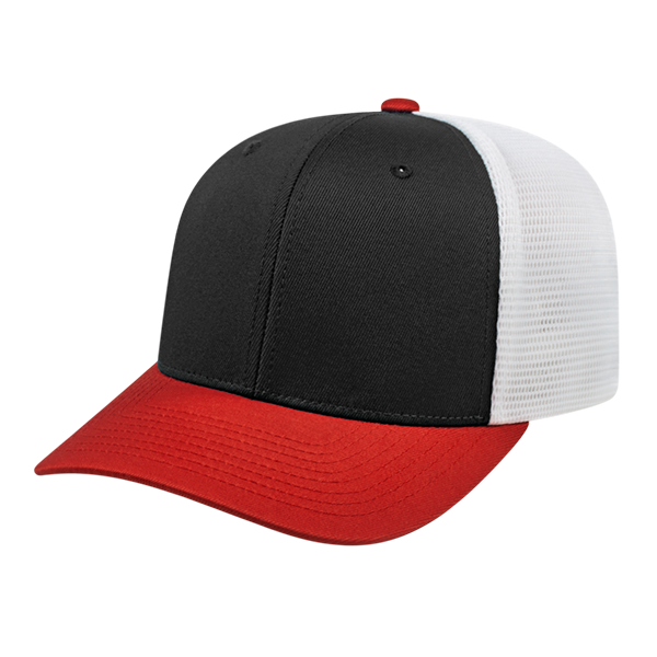 Cap America i8502 Flexfit 110 Premium Trucker Mesh Back Cap - Blank