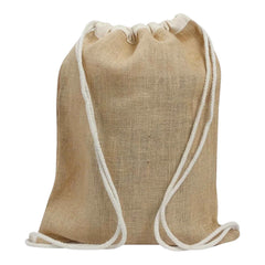 TBF Bags BPK13 Jute Drawstring Backpack - 