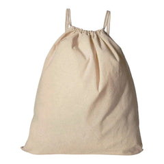 TBF Bags OR18 Organic Cotton Drawstring Backpack - 