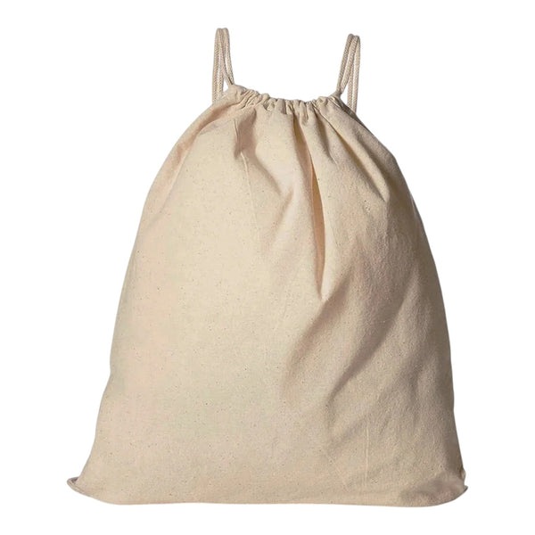 TBF Bags OR18 Organic Cotton Drawstring Backpack