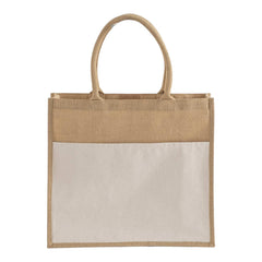 TBF Bags TJ289 Large Easy-Print Jute Bag - 