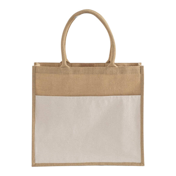 TBF Bags TJ289 Large Easy-Print Jute Bag