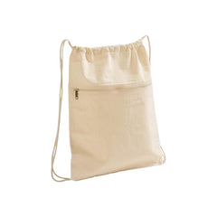 TBF Bags BPK19 Front-Zip Drawstring Backpack - 