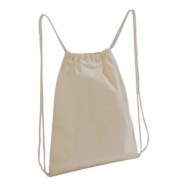 TBF Bags BPK12 Small Canvas Drawstring Backpack