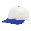 The Game GB523 Twill 5 Panel 2 Tone Cap – Garment Washed Snapback
