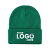 Custom Embroidered Unbranded Long Knit Beanie with Logo