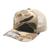 PitBull PB285M 5 Panel Old School Camo Meshback Cap