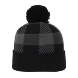 Outdoor Cap KNF-PLD Buffalo Plaid Acrylic Knit Watch Cap