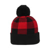 Outdoor Cap KNF-PLD Buffalo Plaid Acrylic Knit Watch Cap