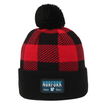 Outdoor Cap KNF-PLD Buffalo Plaid Acrylic Knit Watch Cap