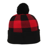 Outdoor Cap KNF-PLD Buffalo Plaid Acrylic Knit Watch Cap