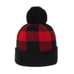 Outdoor Cap KNF-PLD Buffalo Plaid Acrylic Knit Watch Cap