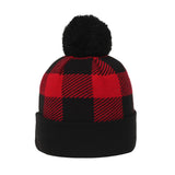 Outdoor Cap KNF-PLD Buffalo Plaid Acrylic Knit Watch Cap