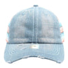 PitBull PB700P 6 Panel Ponytail Unstructured Cap