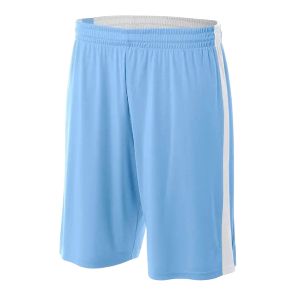A4 NB5284 Youth Reversible Moisture Management 8" Short