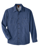 Harriton m540 Men's Denim Shirt-Jacket