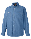 Harriton m540 Men's Denim Shirt-Jacket