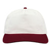 The Game GB523 Twill 5 Panel 2 Tone Cap – Garment Washed Snapback