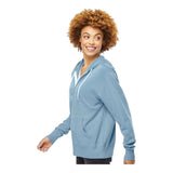 Independent Trading Co AFX90UNZ Unisex Lightweight Full-Zip Hooded Sweatshirt