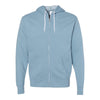 Independent Trading Co AFX90UNZ Unisex Lightweight Full-Zip Hooded Sweatshirt