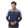 Adidas A552 Men's Ultimate365 Lightweight Colorblocked Quarter-Zip Pullover