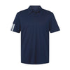Adidas A719 Men's Performance 3-Stripes Climacool Polo
