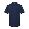 Adidas A719 Men's Performance 3-Stripes Climacool Polo