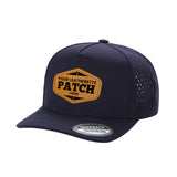 Custom Patch Unbranded 5 Panel Perforated Laser Mesh Hat Waterproof Cap