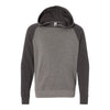 Independent Trading Co PRM15YSB Youth Lightweight Special Blend Raglan Hooded Sweatshirt