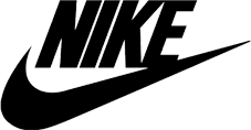 Black Nike logo