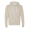 Independent Trading Co PRM90HTZ Unisex Heathered French Terry Full-Zip Hooded Sweatshirt