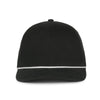 Outdoor Cap OC602 Mid Crown Structured Cap with Rope, Rope Hat