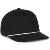 Outdoor Cap OC602 Mid Crown Structured Cap with Rope, Rope Hat