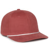 Outdoor Cap OC602 Mid Crown Structured Cap with Rope, Rope Hat