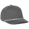 Outdoor Cap OC602 Mid Crown Structured Cap with Rope, Rope Hat