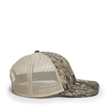 Outdoor Cap OC771CAMO Camo Premium Modern Trucker Hat