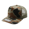 PitBull PB285M 5 Panel Old School Camo Meshback Cap