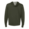 Independent Trading Co PRM90HTZ Unisex Heathered French Terry Full-Zip Hooded Sweatshirt