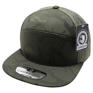 Pit Bull Cambridge PB260 Shiny Camo Camper Perforated Snapback Hat - 