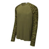 Sport-Tek ST376LS Drift Camo Colorblock Long Sleeve Tee