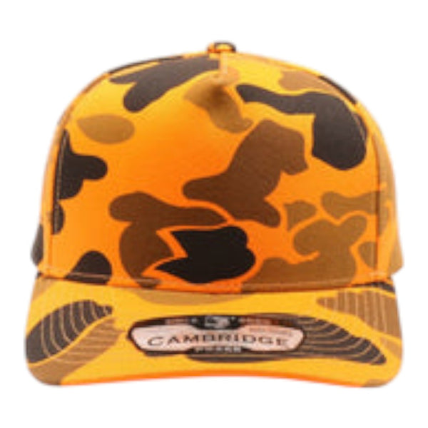 PitBull PB285 5 Panel Old School Camo High Frame Cap