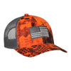 Outdoor Cap USA-011 Camo Structured Cap