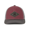 Outdoor Cap PDT20M Mid Crown Structured Mesh Back Hat