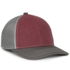 Outdoor Cap PDT20M Mid Crown Structured Mesh Back Hat