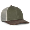 Outdoor Cap PDT20M Mid Crown Structured Mesh Back Hat