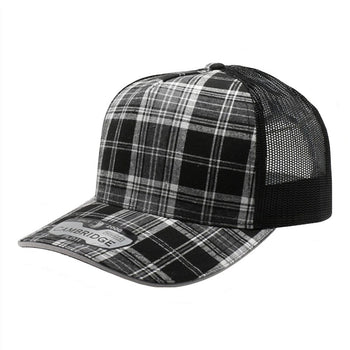 PITBULL PLD11M 5 Panel Plaid Sandwich Meshback