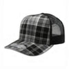 PITBULL PLD11M 5 Panel Plaid Sandwich Meshback